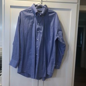 ***3 for $35**Blue striped Nautica Dress Shirt